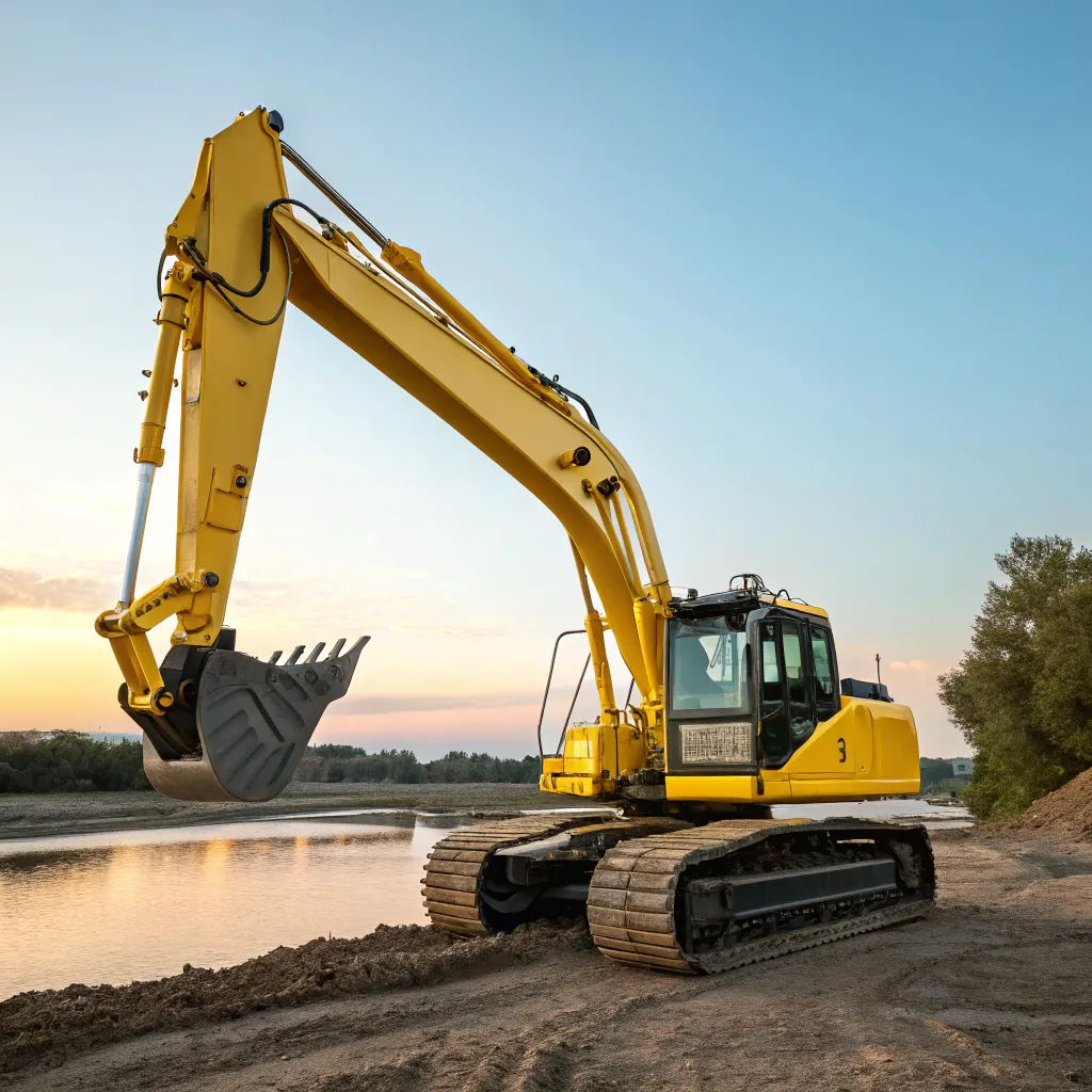 Yellow Excavator